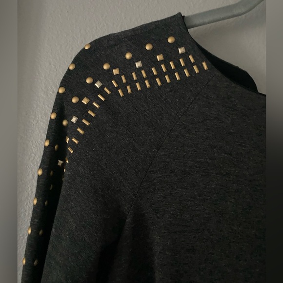 Caché long sleeve studded dress. - Picture 4 of 5